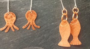 Boucles d'oreilles pures nacre